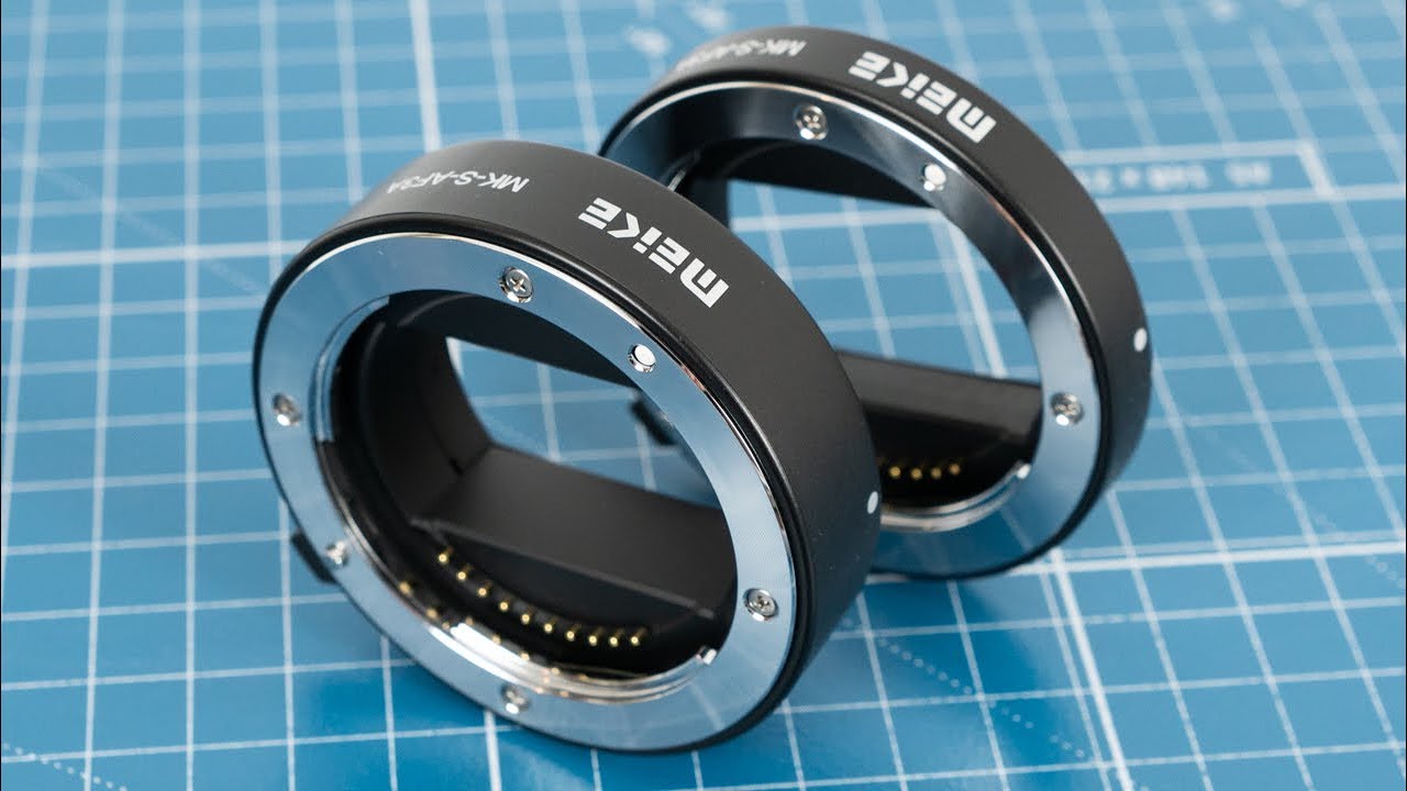 Meike Makro Zwischenringe für Sony E-Mount im Test - Meike MK-S-AF3A Review Deutsch