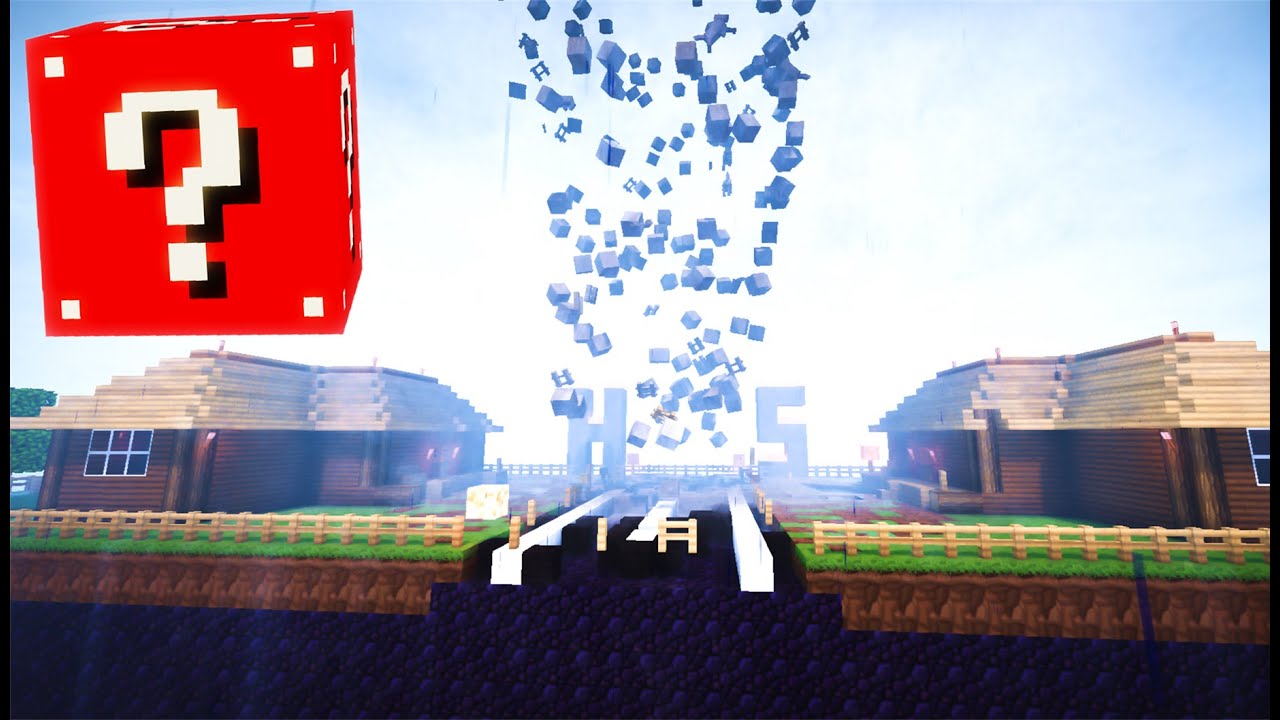 Minecraft LUCKY BLOCKS SPECIAL - TORNADO MOD