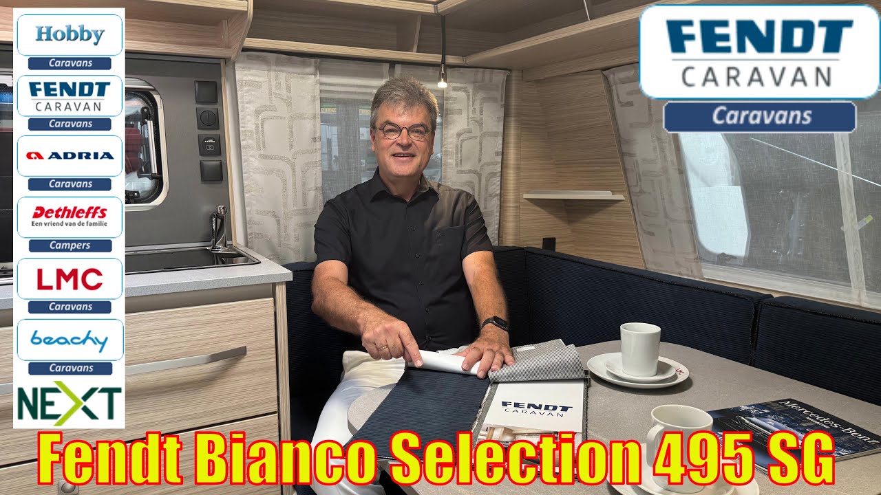 Fendt Bianco Selection 495 SG nu met € 4366,= korting bij Meerbeek Caravans & Campers