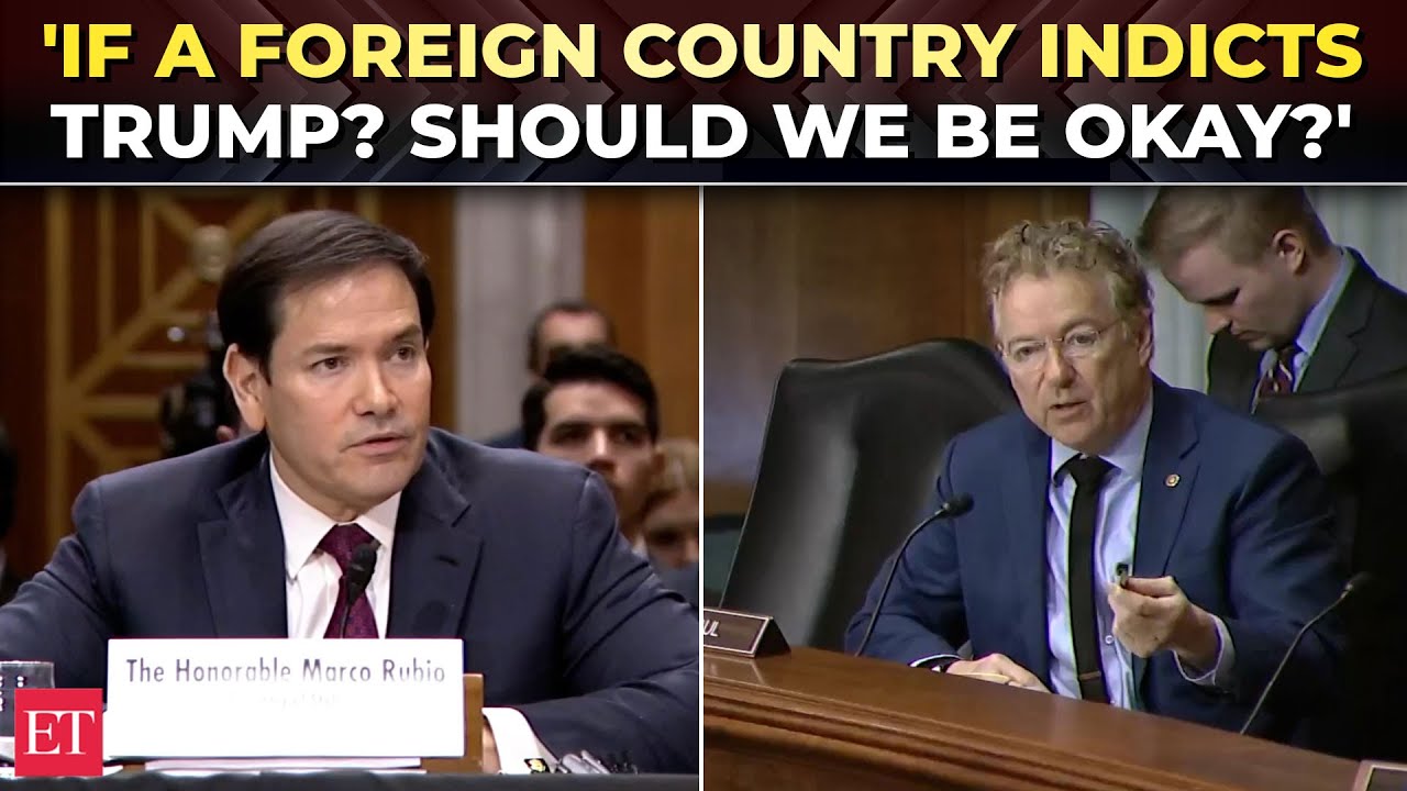 'Trump violated constitution by capturing Maduro': Rand Paul grills Marco Rubio at Senate hearing