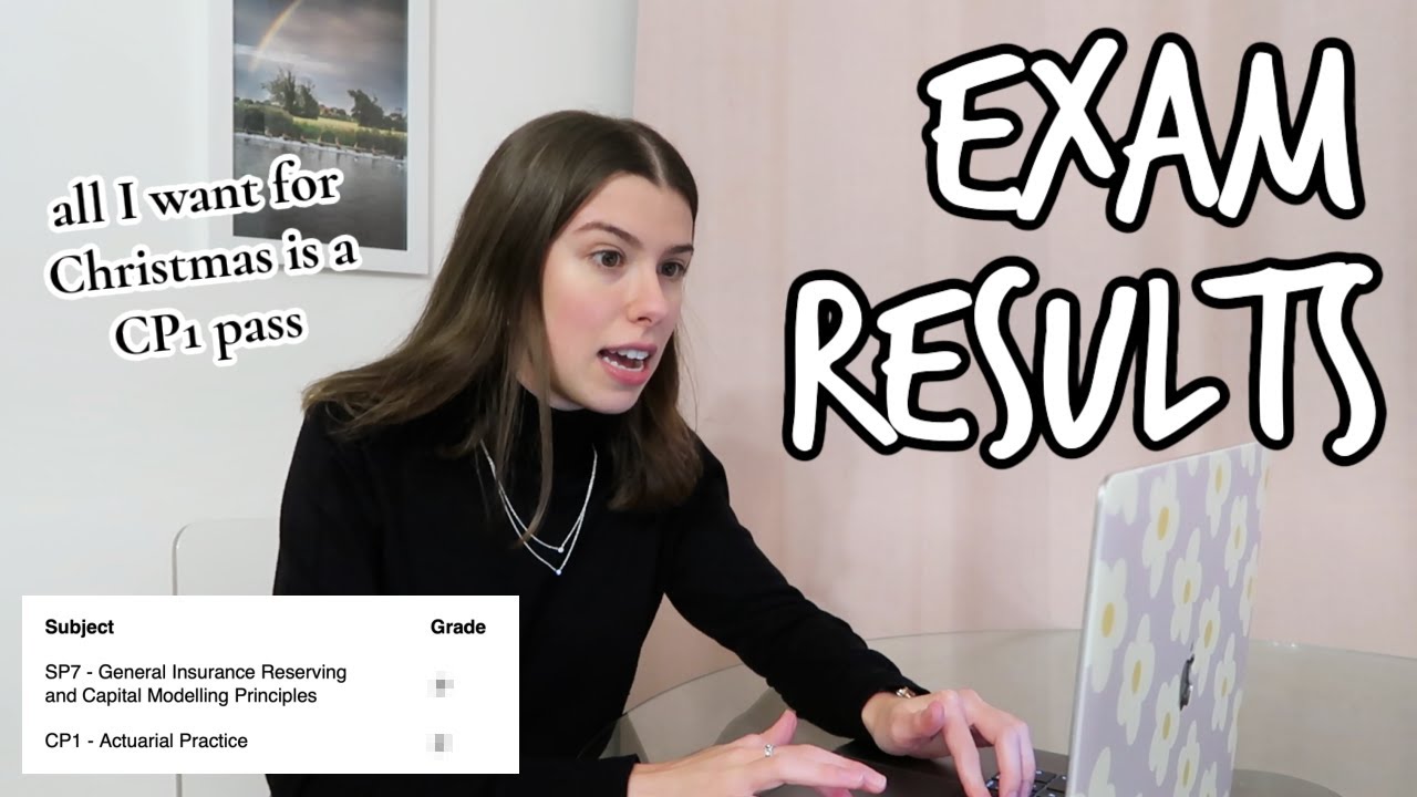 OPENING MY EXAM RESULTS | student actuary IFoA December 2023