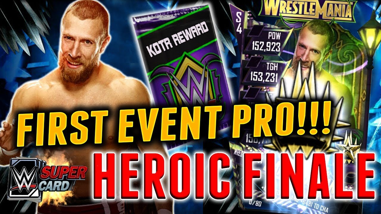 WWE Supercard #137 [RUS] Heroic RD Finale; First WM34 Event Pro