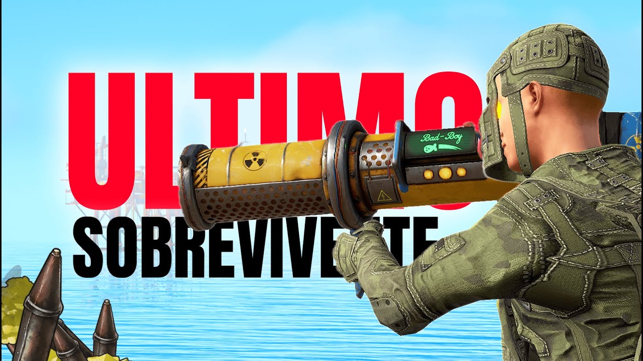 Joguei SOLO no servidor do MAIOR YOUTUBER BR de RUST!