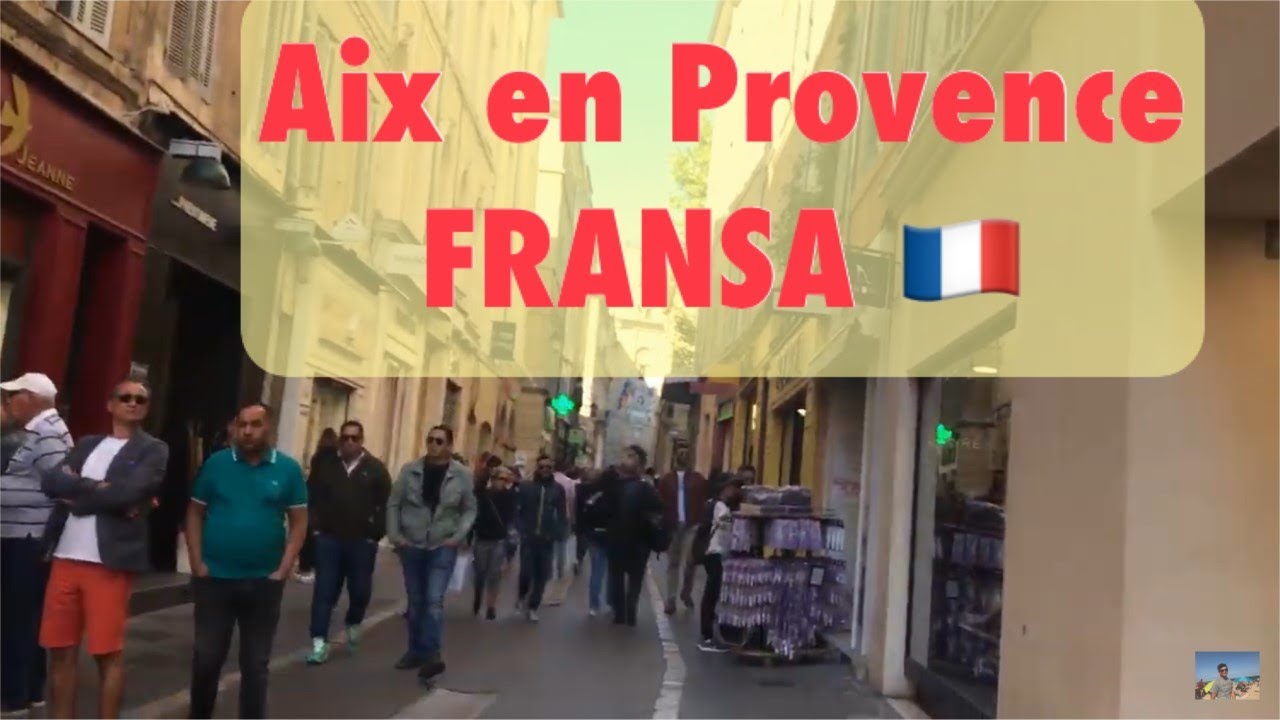 Harika Bir Şehir! ( Zürih Gibi) Aix en Provence, Fransa