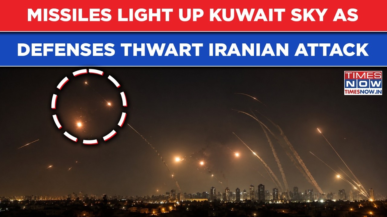 Kuwait Air Defenses Shoot Down Iranian Missiles, Videos Capture Interceptions| Who's Risking Deal?
