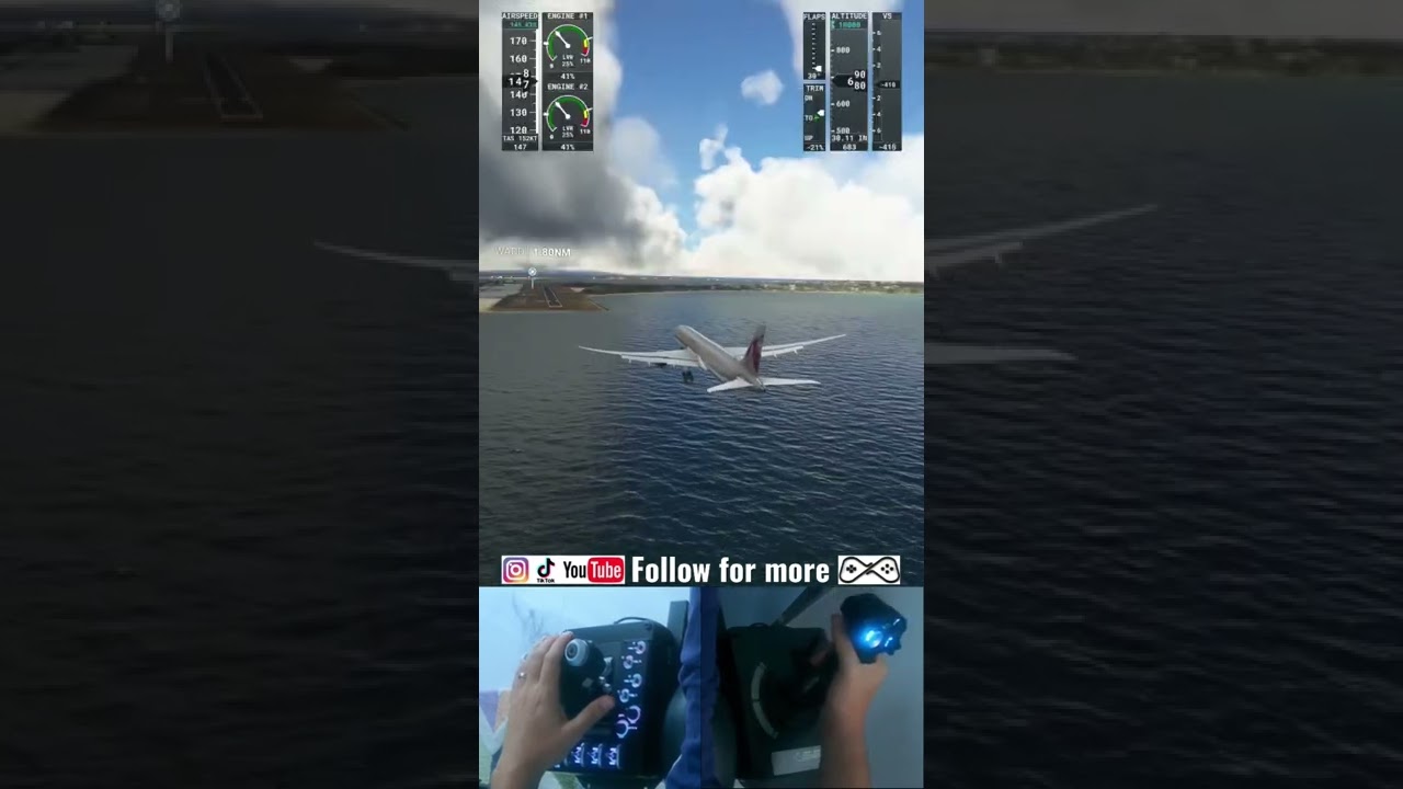 Landing - Ngurah Rai Int. Airport | Boeing 787-10 | MS Flight Simulator 2020 - Gameplay