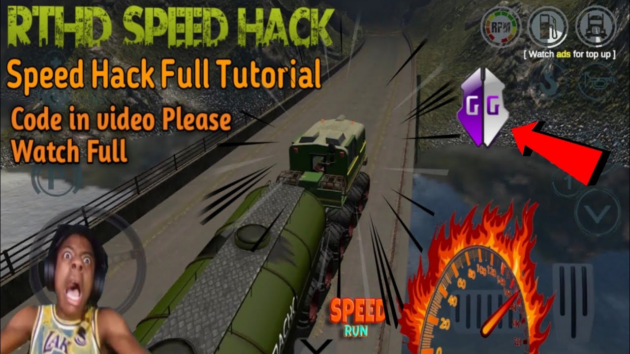 Rthd 11.3 speed hack full tutorial 2024 | vl80 truck speed hack please subscribe more videos