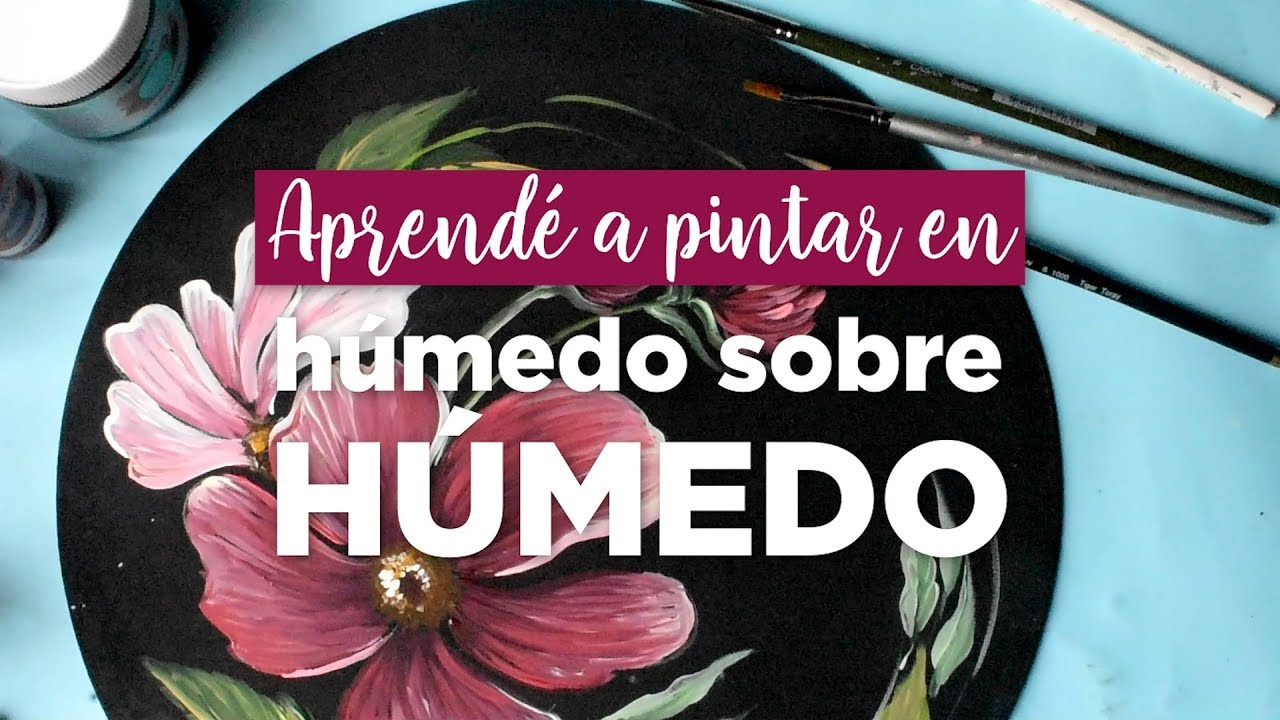 Aprendé a pintar con la técnica Húmedo sobre húmedo - Noemí Giordano