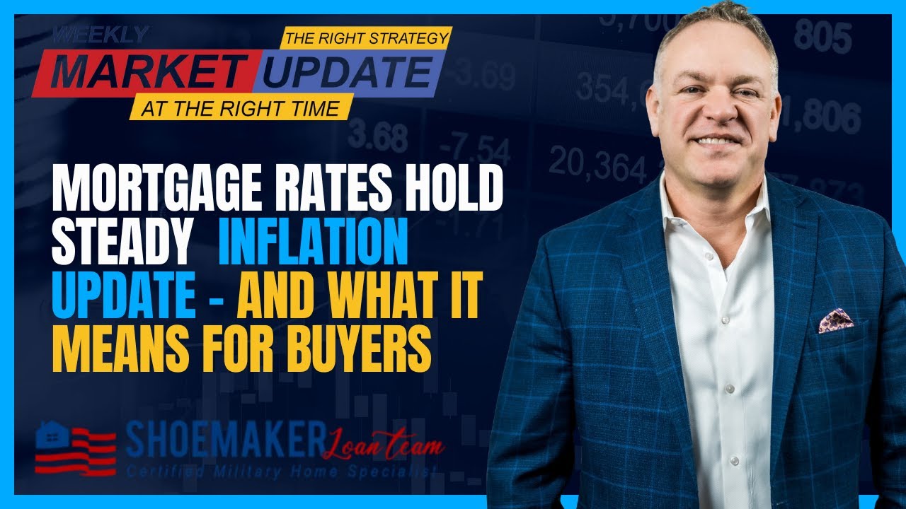 One Minute Monday: Mortgage Rates Hold Steady, Inflation Update & What It Means for Buyers