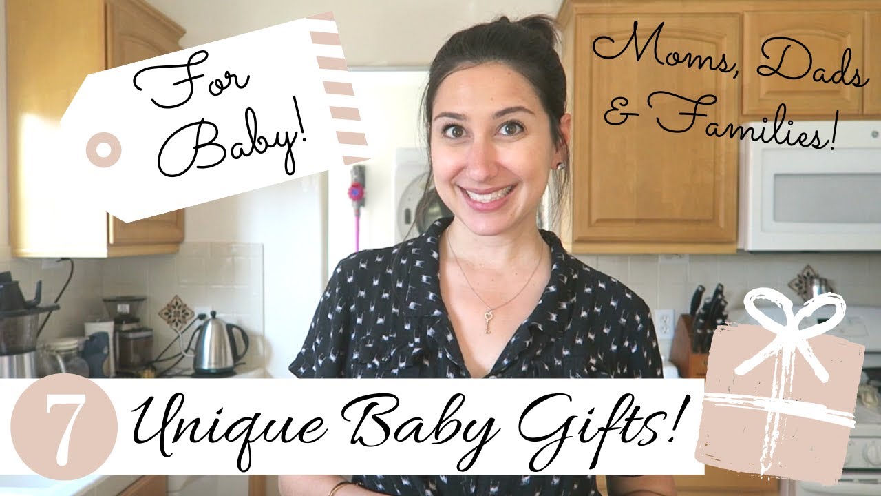 7 UNIQUE BABY GIFT IDEAS! GIFT IDEAS FOR MOMS, DADS AND FAMILIES! CUSTOM GIFTS AND ETSY FAVORITES🎁 💕
