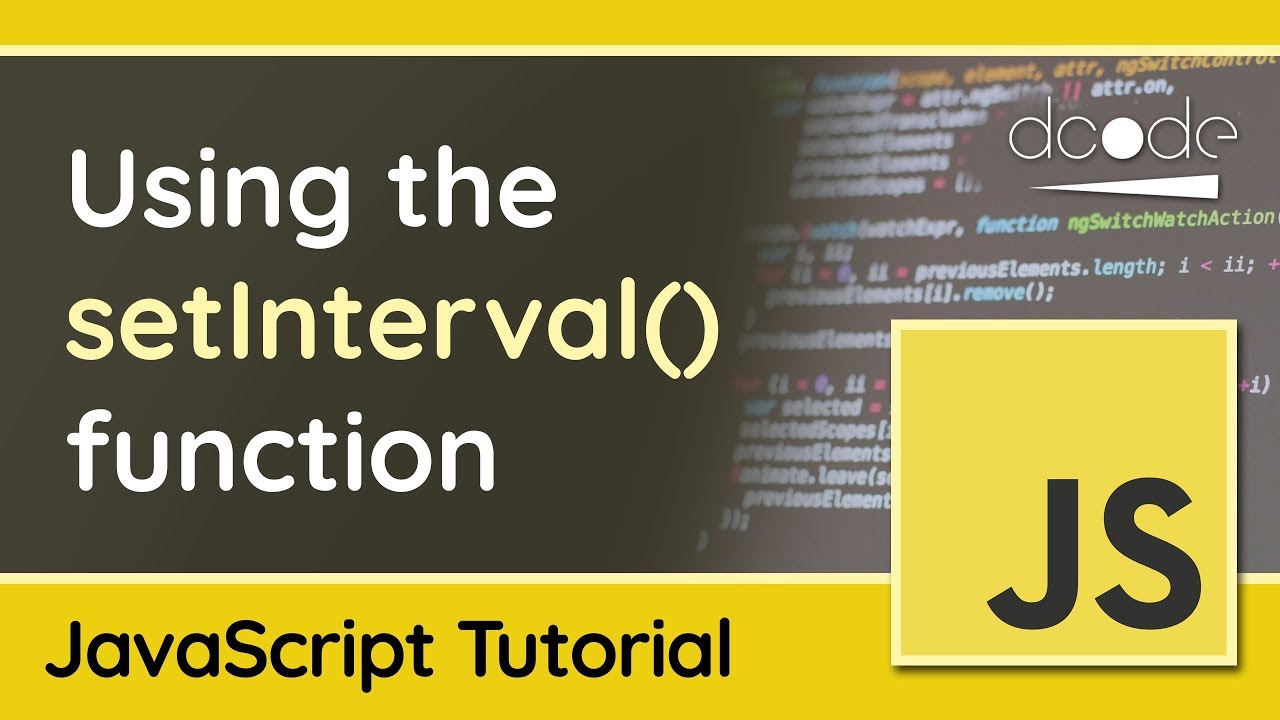 Использование функции setInterval() в JavaScript