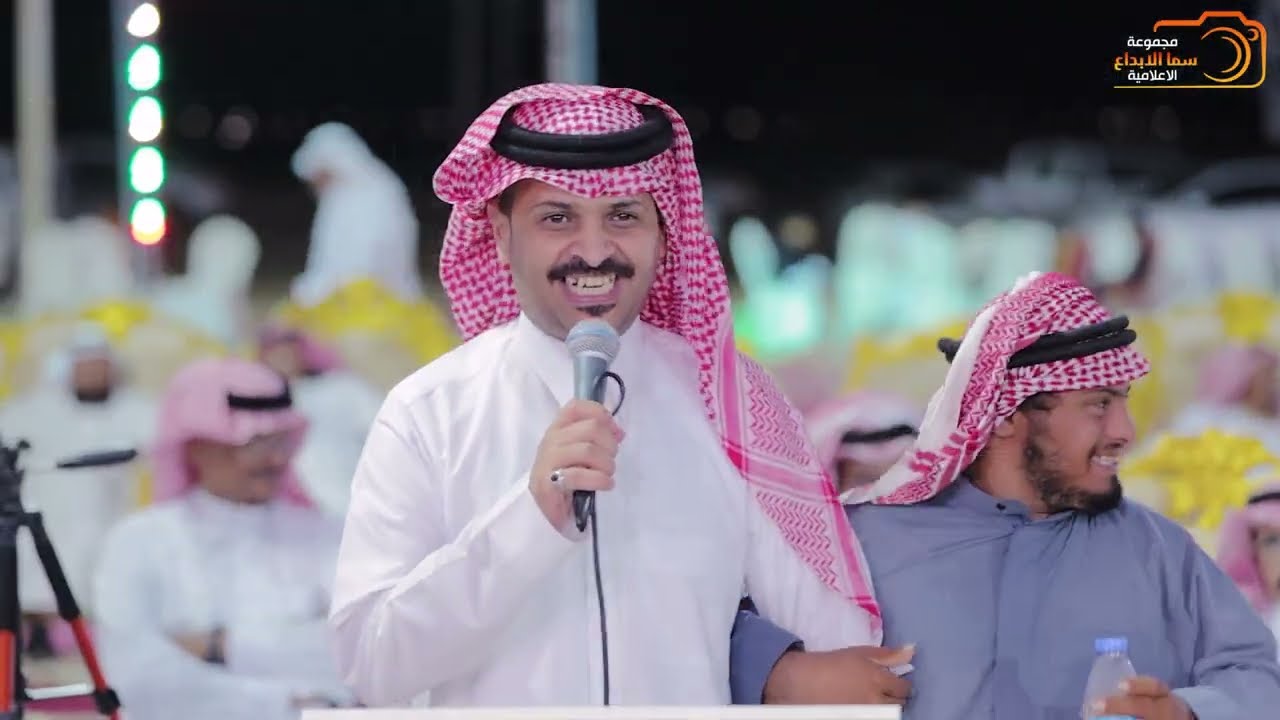 #غناء_مفرح_بن_صمان [ كان ودي على ساحلية ] حفل زواج الشاب زايد بن راشد الصالحي