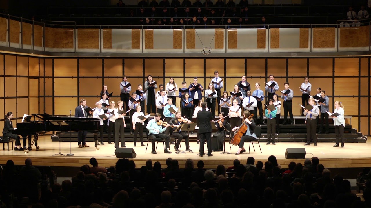 Across the Vast, Eternal Sky by Ola Gjeilo BACH CHAMBER YOUTH CHOIR TORONTO