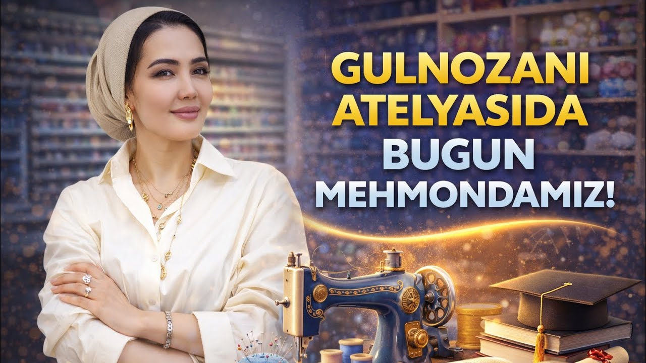 Gulnozaning atelyesida bugun birgalikda razbor qilamiz