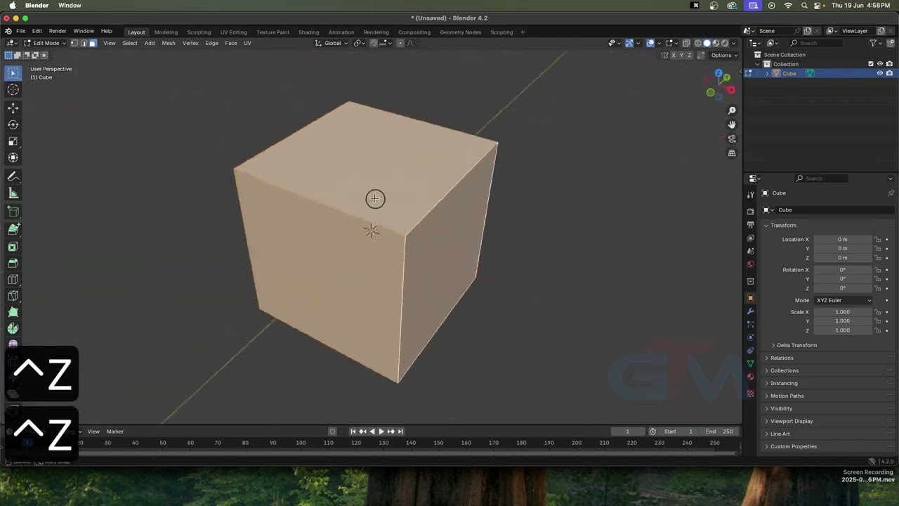 Blender Add & Remove Geometry