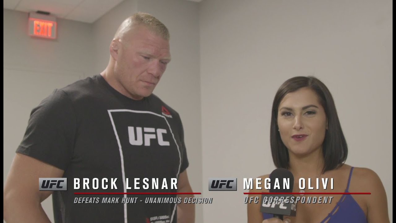 UFC 200: Brock Lesnar Backstage Interview