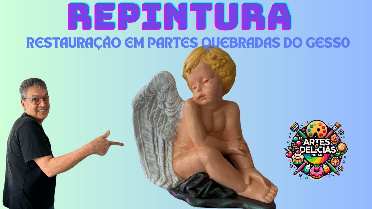 RESTAURAÇÃO & REPINTURA DE ANJO