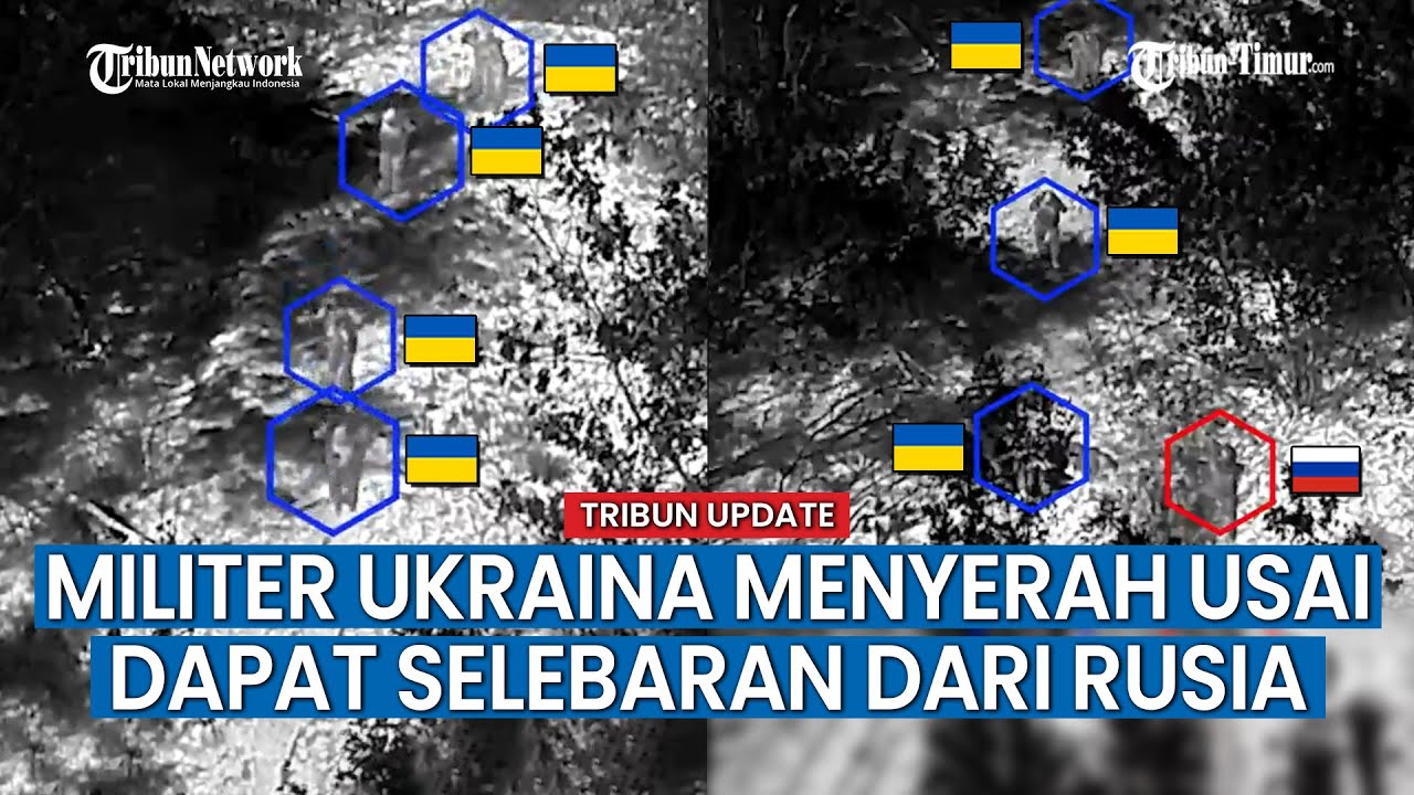 Pasukan Rusia Sebarkan Selebaran Kertas Seruan Agar Tentara Ukraina Menyerah