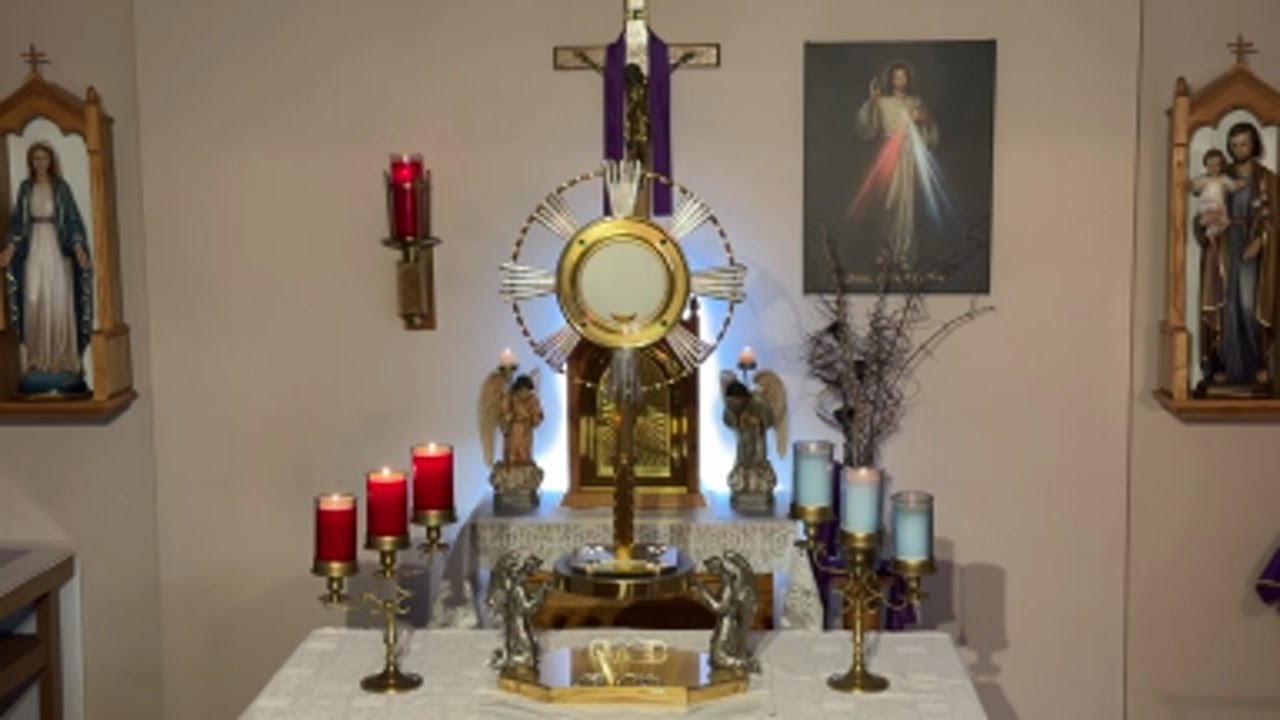 LIVE Eucharistic Adoration - Sisters of Divine Mercy