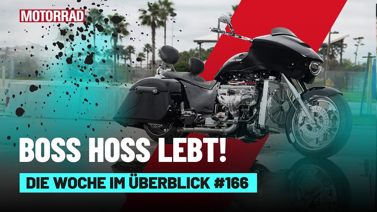 Boss Hoss 2025: NEUE V8 Bikes & Trikes aus den USA! | MOTORRAD Wochenrückblick #166