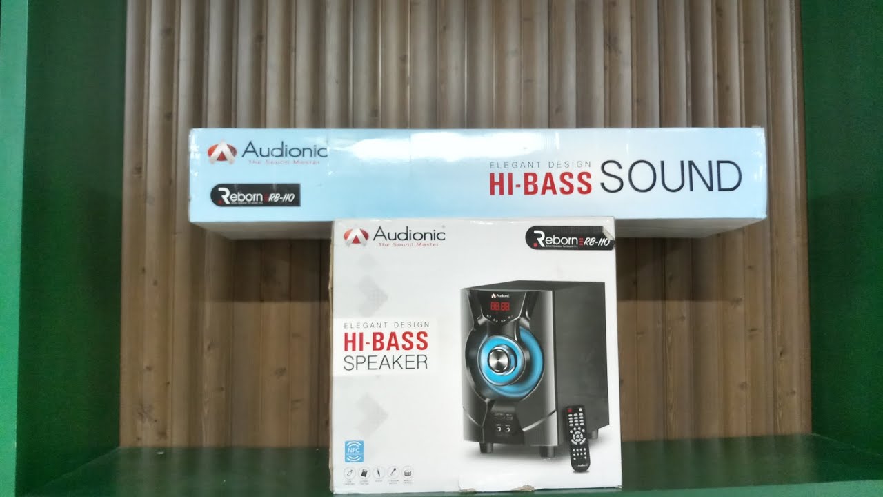 Audionic Reborn RB110 unboxing#Mamoonwalay