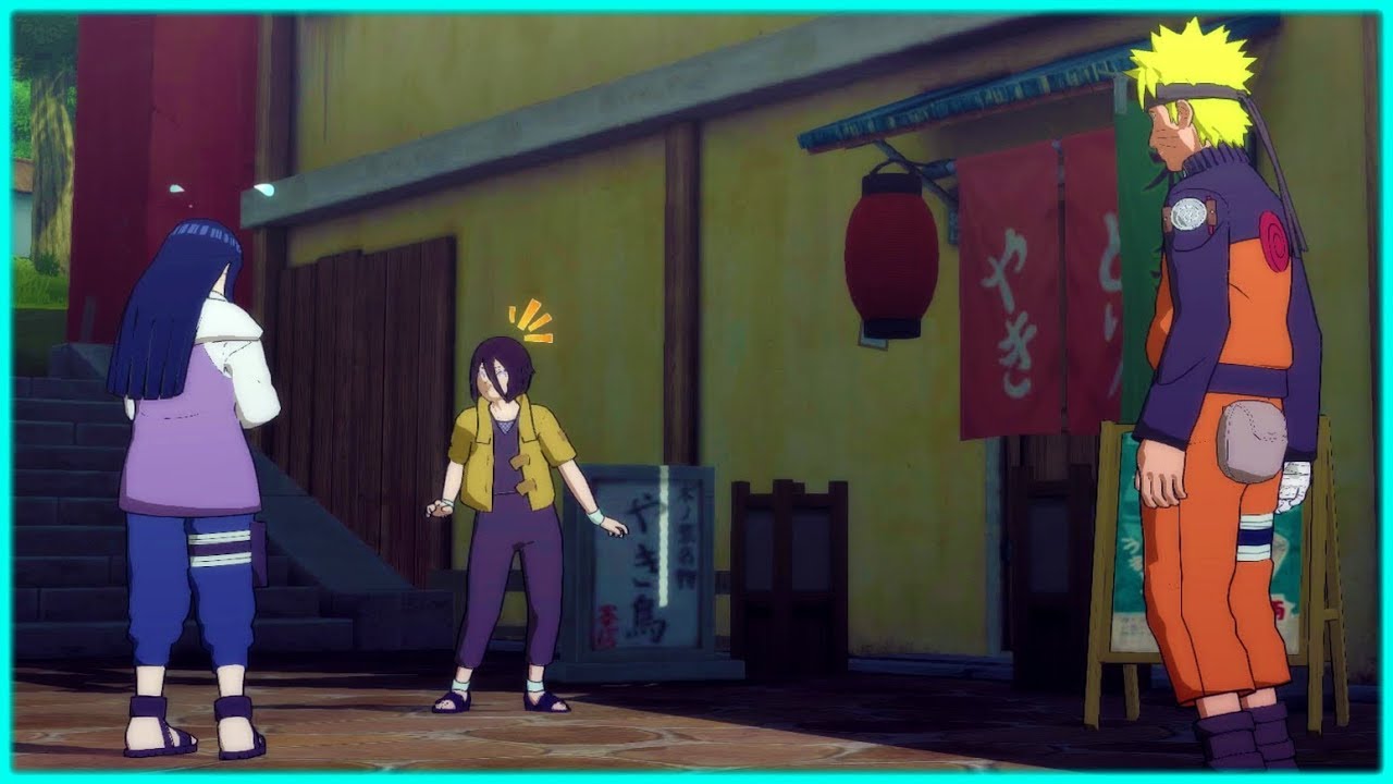 Hanabi Tests Naruto for Hinata  ❤️️- Naruto Shippuden Ultimate Ninja Storm 4 Game