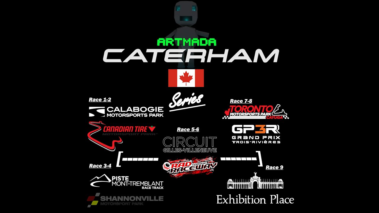 Race 2 | Canadian Tire Motorsports Park | Artmada Caterham Canada Series #simracing #assettocorsa