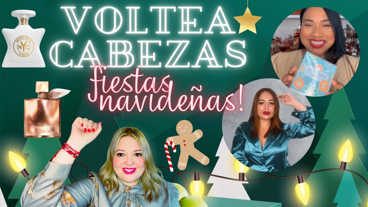 🎅🏻Voltea Cabezas para fiestas navideñas! @OriRusso  @FRAGANCIASPARAVIVIRConGaby