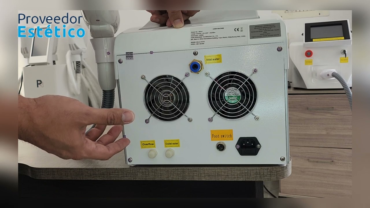 LASER NDYAG BASIC/ ENSAMBLE E INSTRUCCIONES TECNICAS