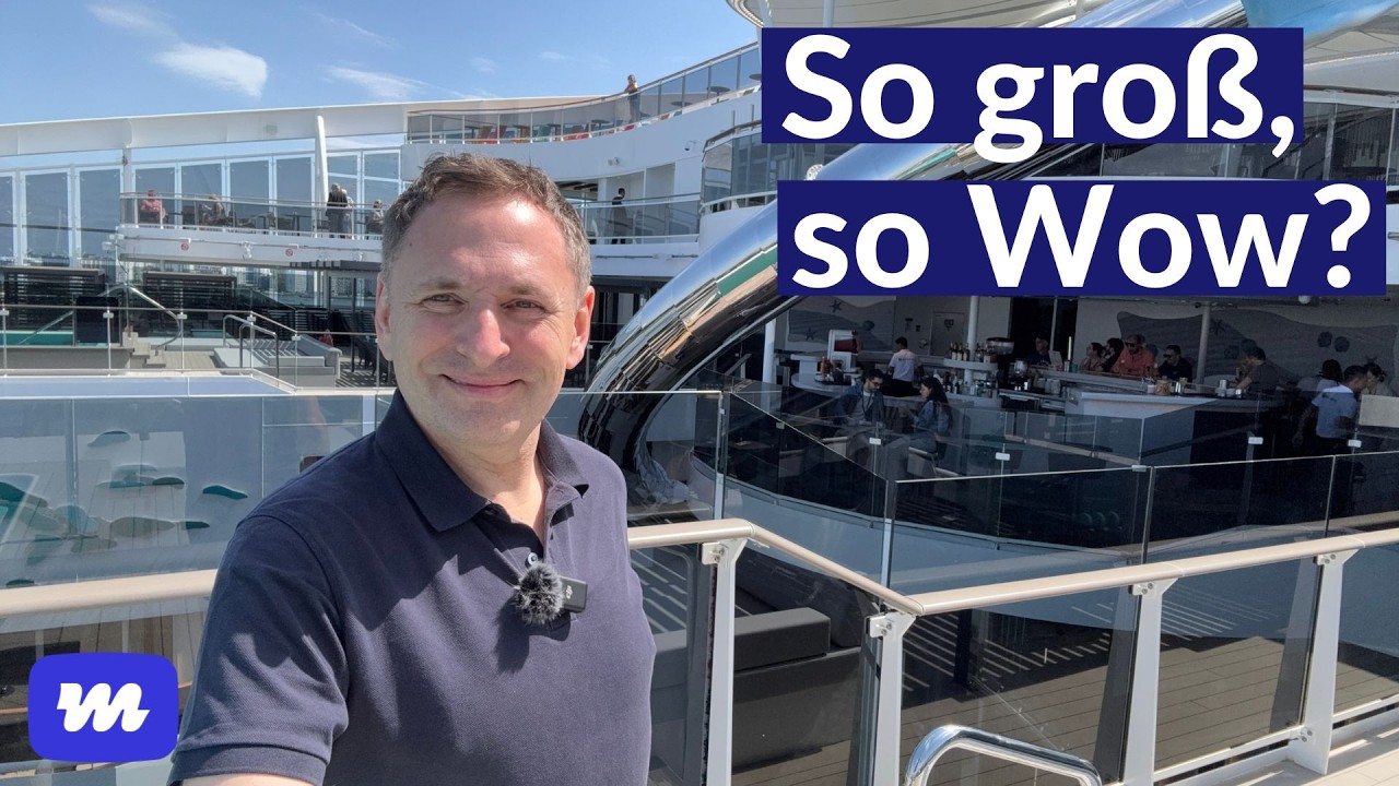 Direkt vor der Taufe! Geht mit mir an Bord der MSC World America