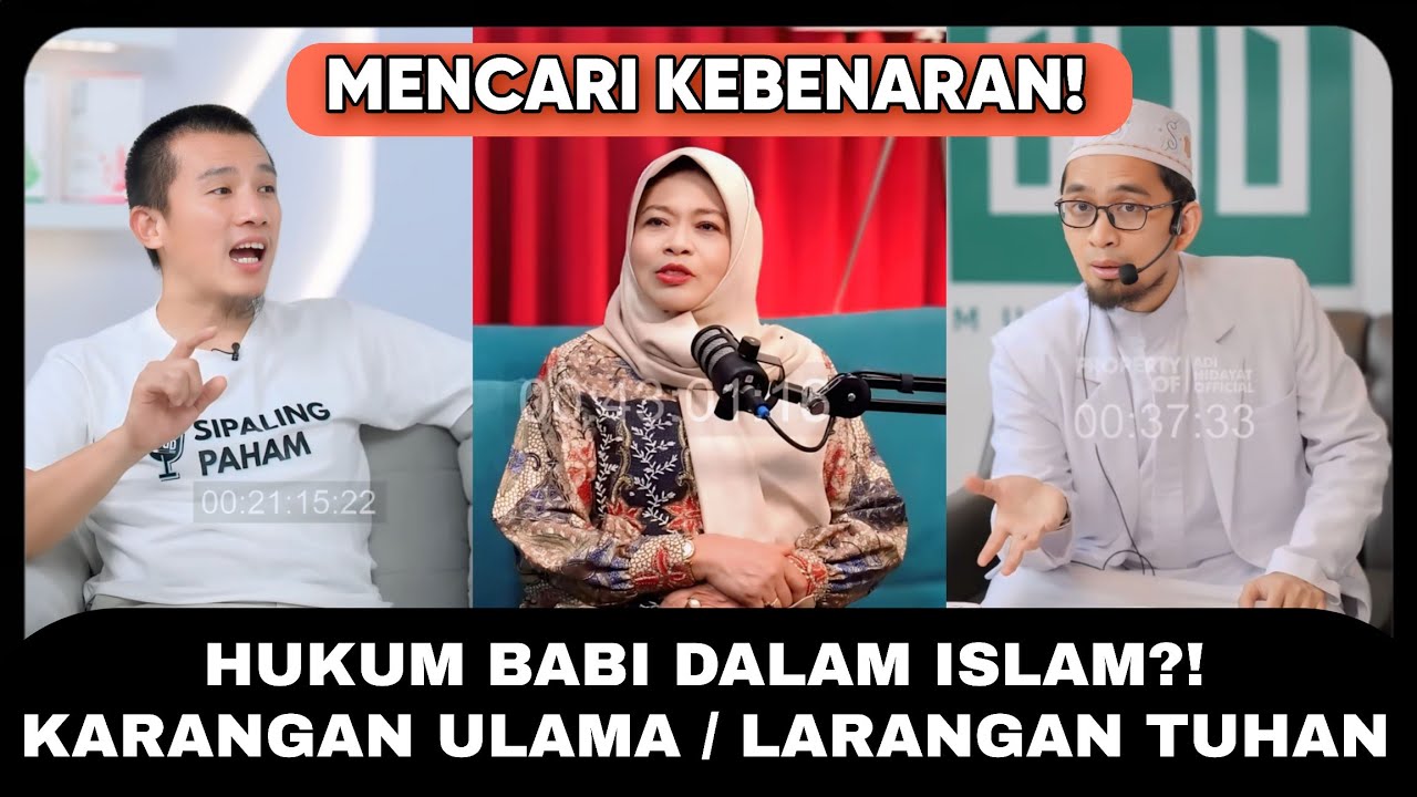 Profesor Agama; Babi Haram Hanya Pendapat Ulama⁉️ Ini Penjelasan UAH & Ust Felix Siauw‼️