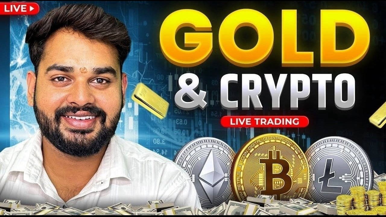 Gold live trading , live Market Analysis for Crypto and Gold | Hindi