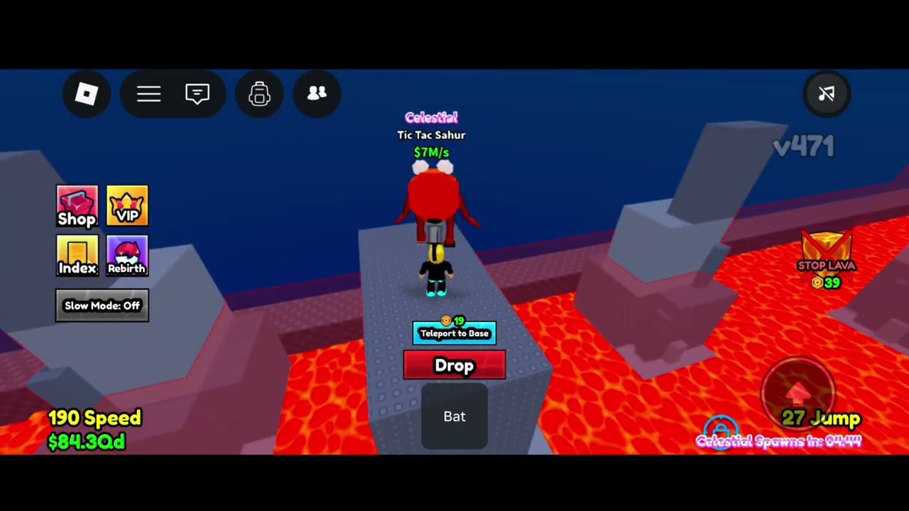 لعبه الهروب من اللافا وتحديت نفسي اجيب ثلاثه سماوي اشتركوا في القناه حلم الالف مشترك 🔥🔥🔥☠️