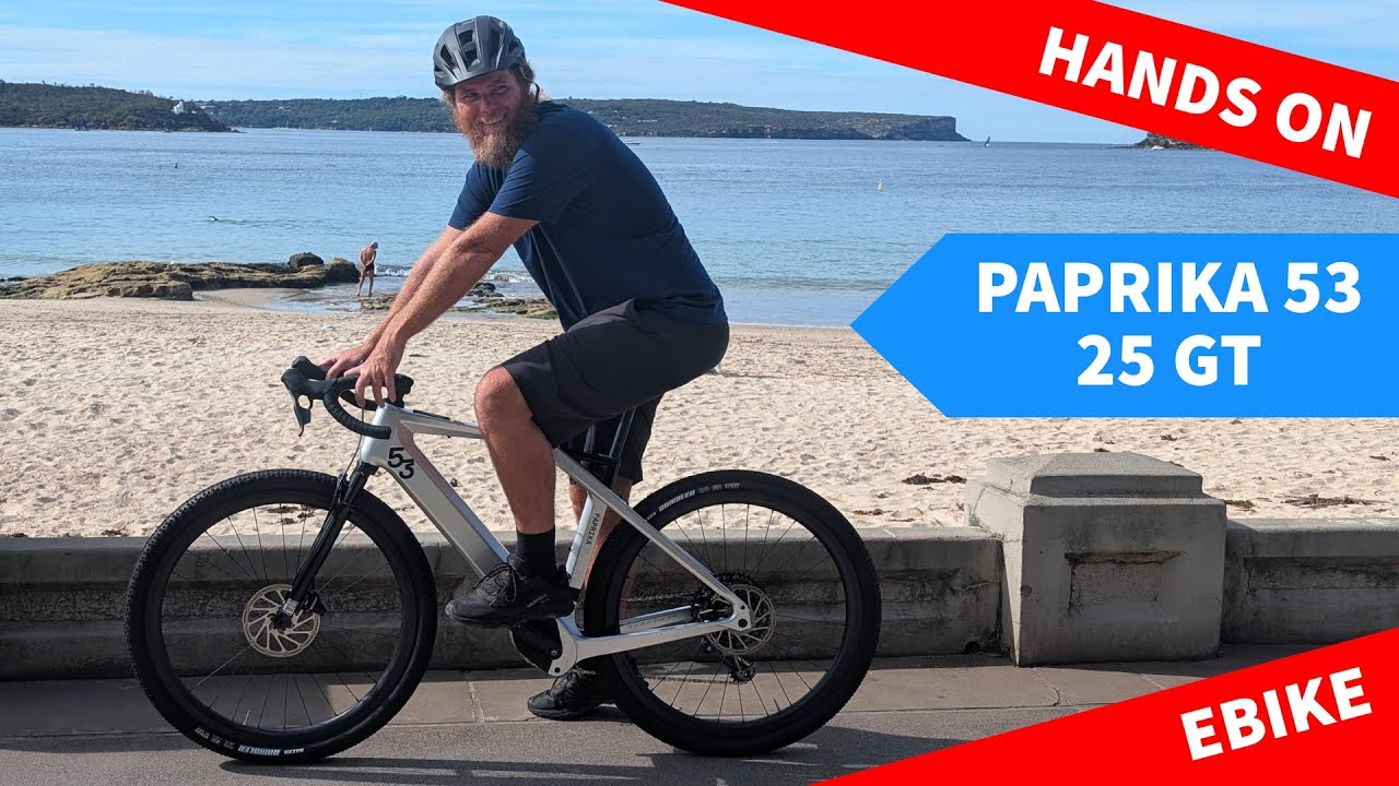Initial Paprika 53 25 GT Review Impressions - DJI Gravel eBike Powered