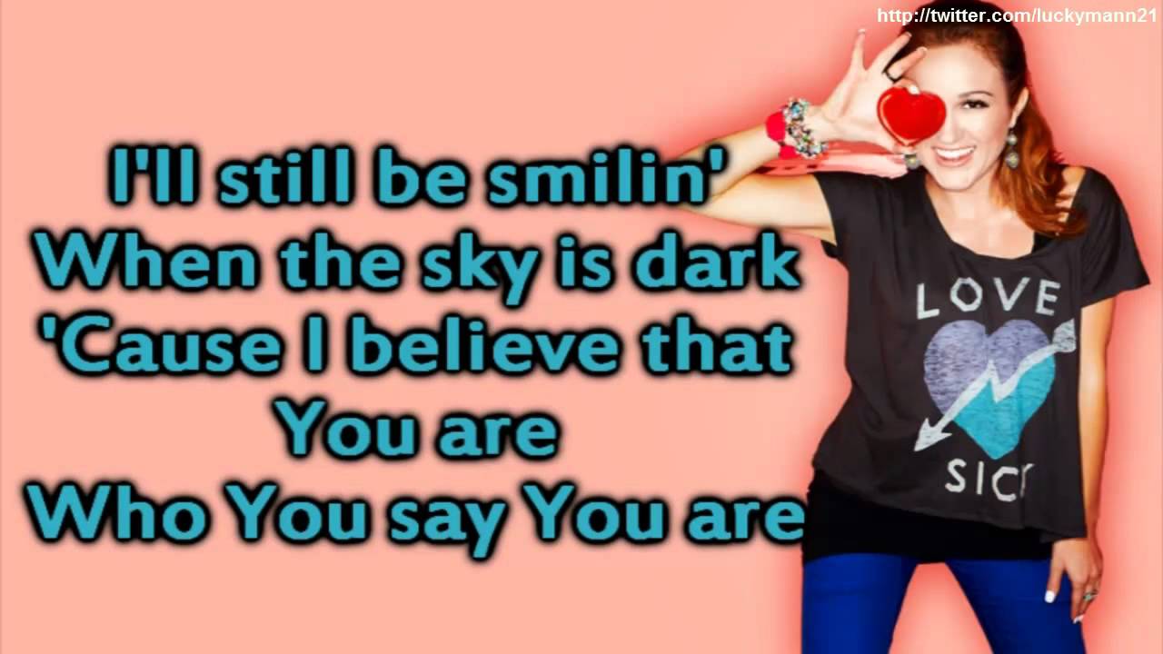 Britt Nicole - Who You Say You Are (Lyrics On Screen Video HD) New Christian Music Pop 2012