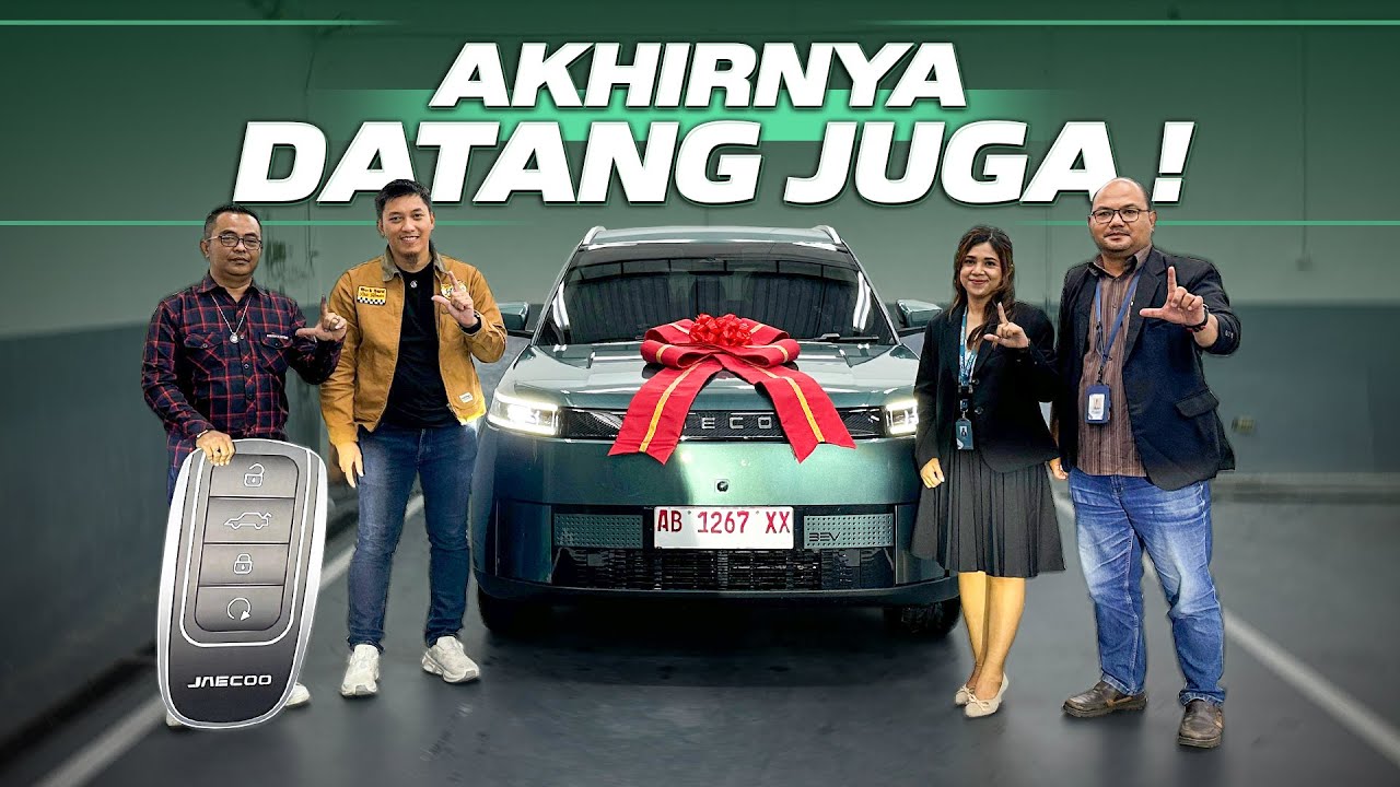 YES!!! JAECOO J5 AKHIRNYA SAMPAI!
