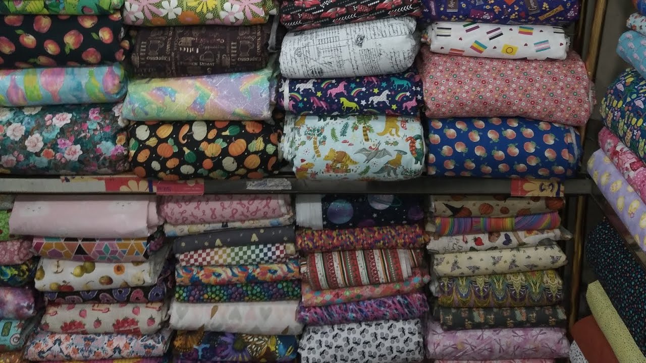 100% cotton fabrics Export quality stuff funky prints 43inches width Wholesale shop karachi