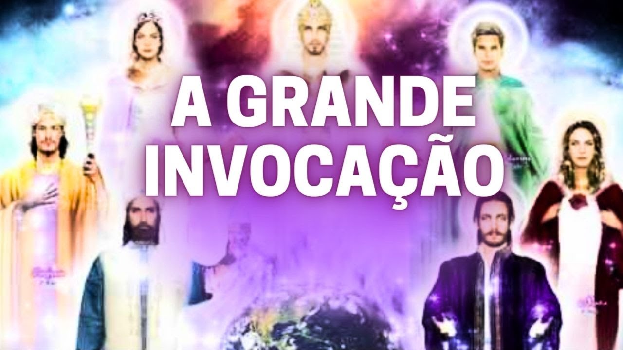 🔯A GRANDE INVOCAÇÃO | Grande Fraternidade Branca - Mestres Ascensionados - Invocação