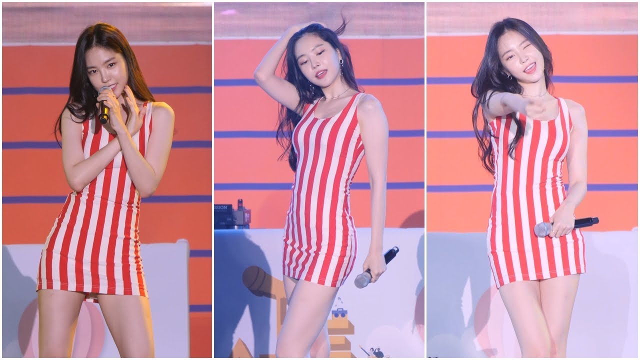 190706 에이핑크 손나은 직캠 4K '올라잇 ALRIGHT' Apink Naeun fancam @ 인제 평화이음 콘서트 by Spinel
