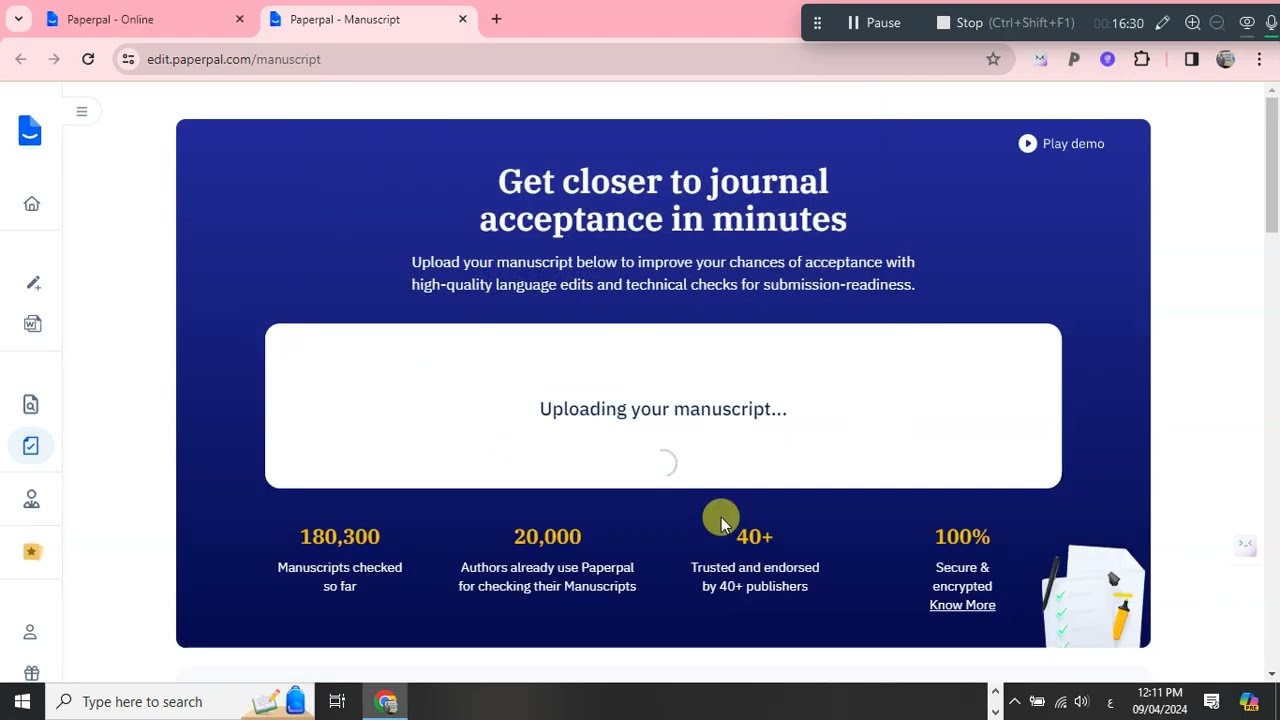أكتشف كيفية الكتابة العلمية للأبحاث المدعومة بأكبر قاعدة بيانات للأبحاث الحقيقية paperpal