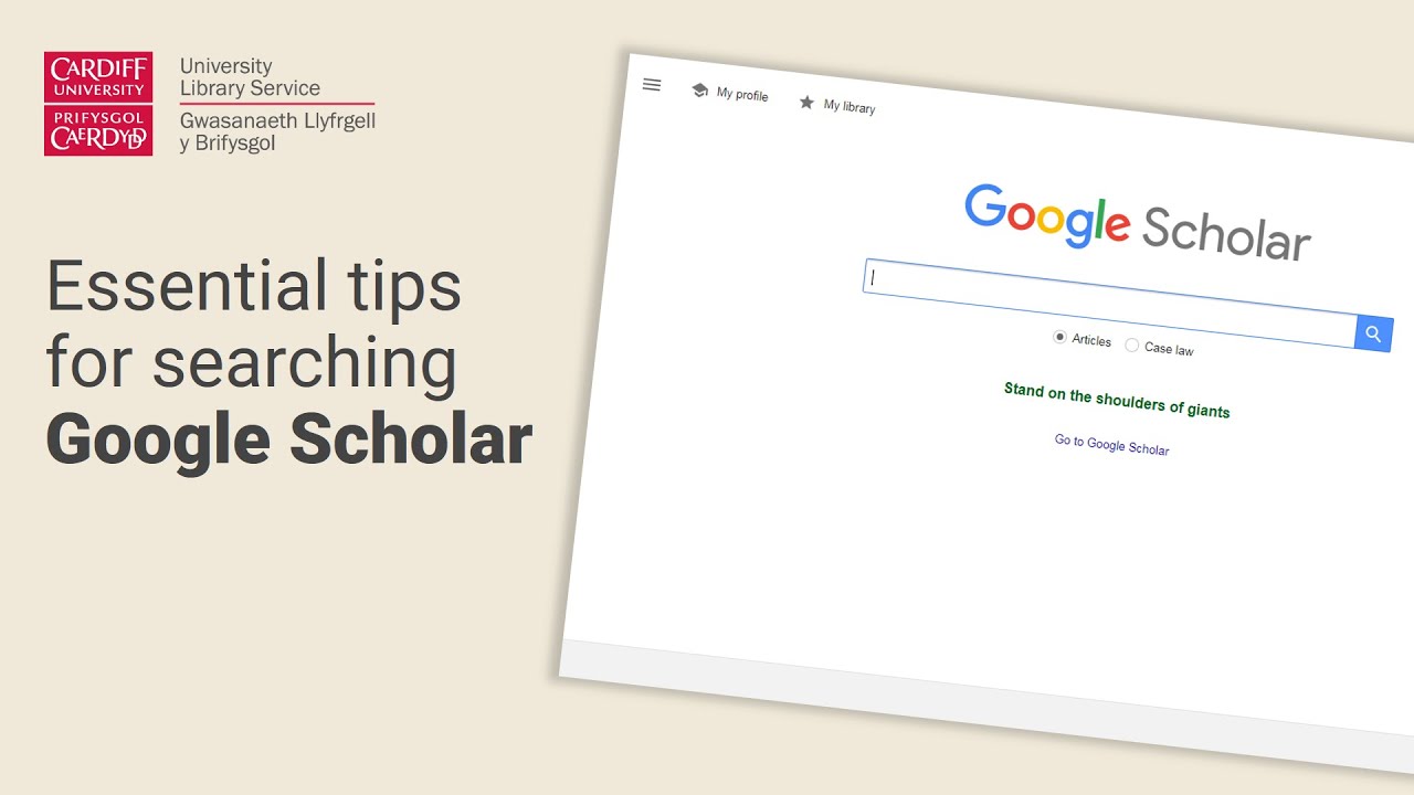 Essential tips for searching Google Scholar (2022)