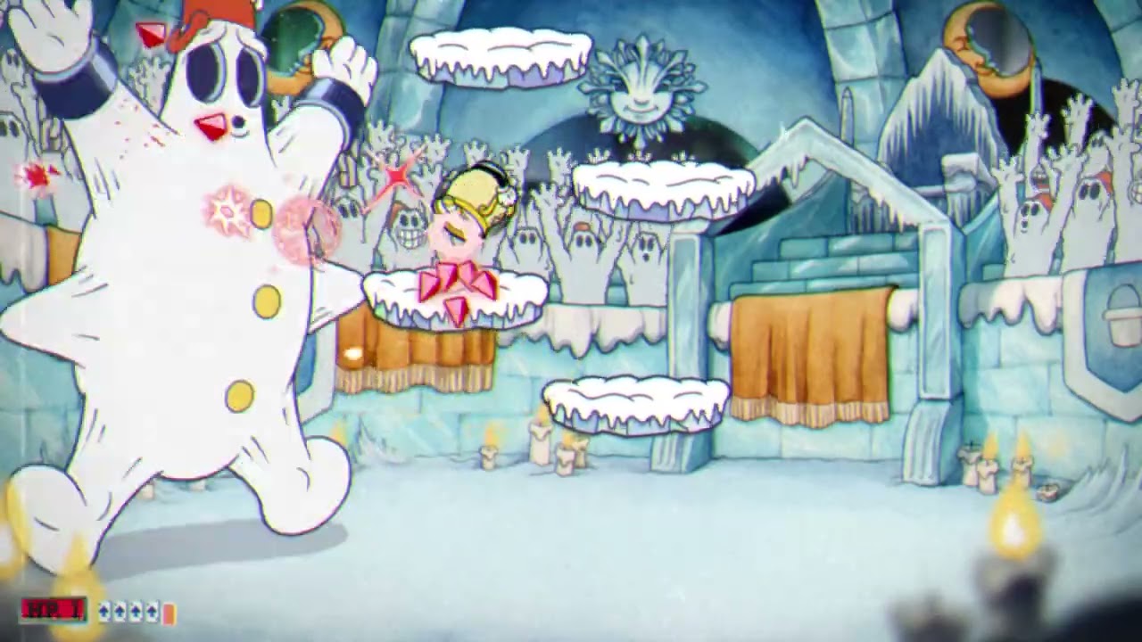 Mortimer Freeze in 57s - CUPHEAD DLC