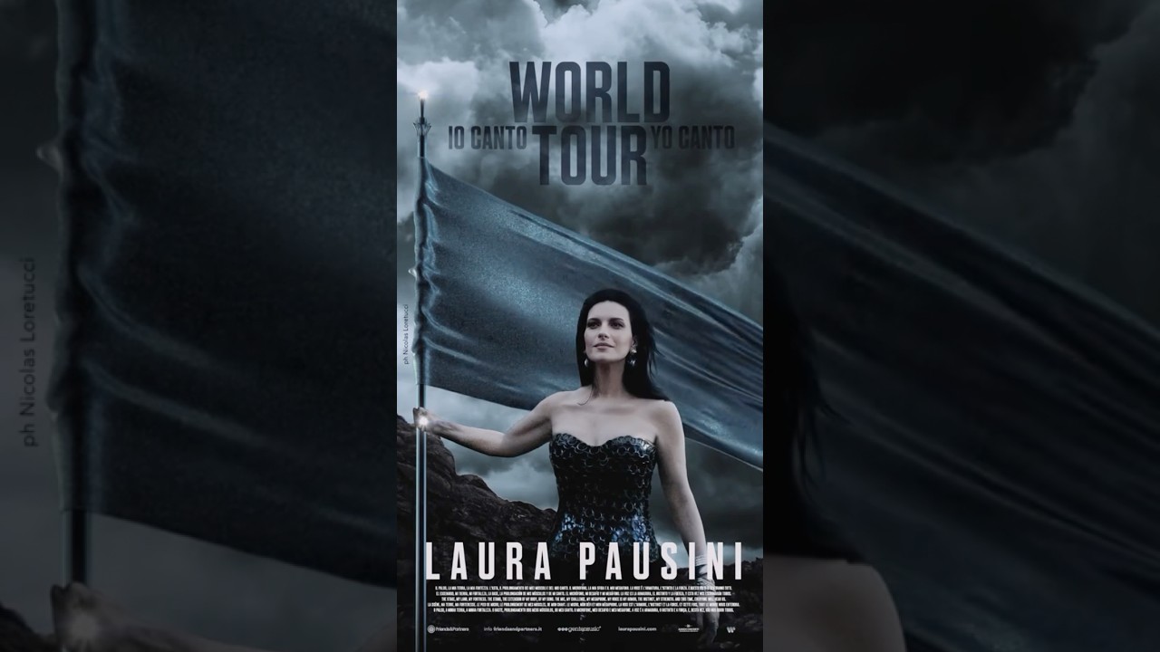 IO CANTO &bull; YO CANTO WORLD TOUR 2026/2027 #LauraPausini #WorldTour