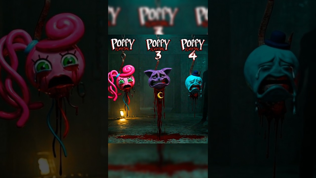 🔥Poppy Playtime Chapter 1-4 All Longest Chapter - Poppy Playtime Chapter 5