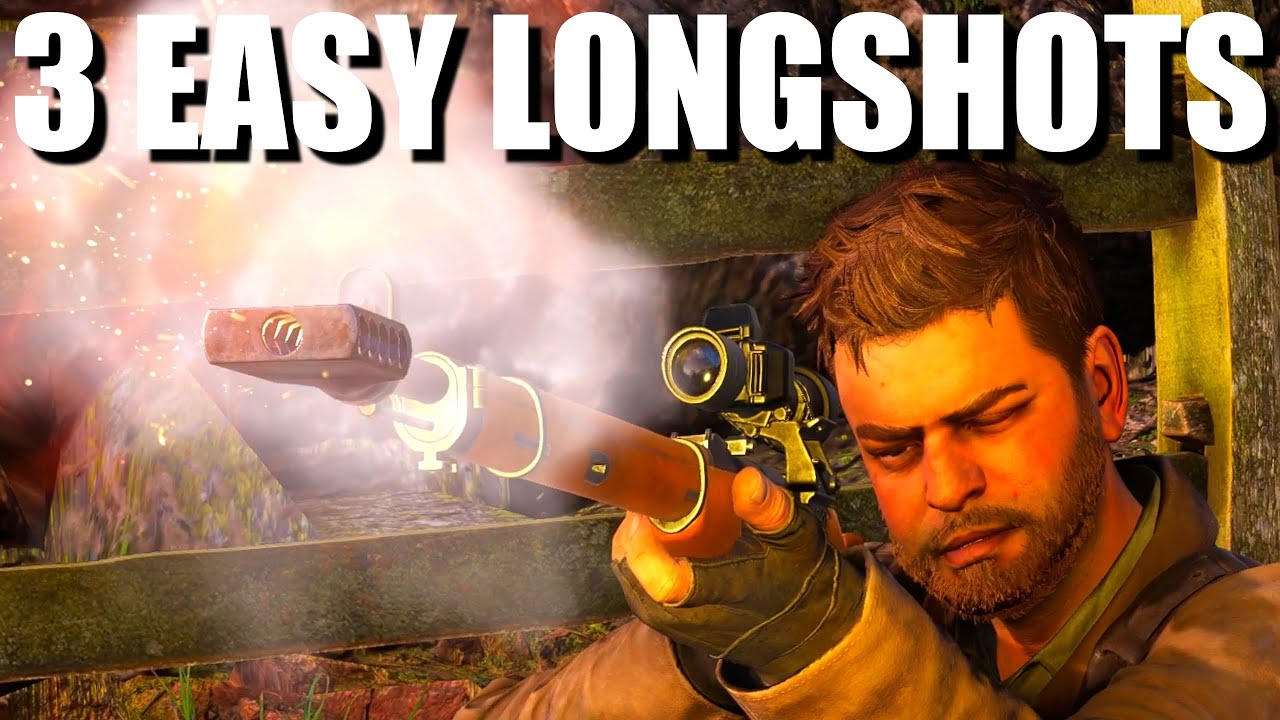 DO THIS to get 3 GOLD LONG SHOTS QUICKLY - Sniper Elite Resistance