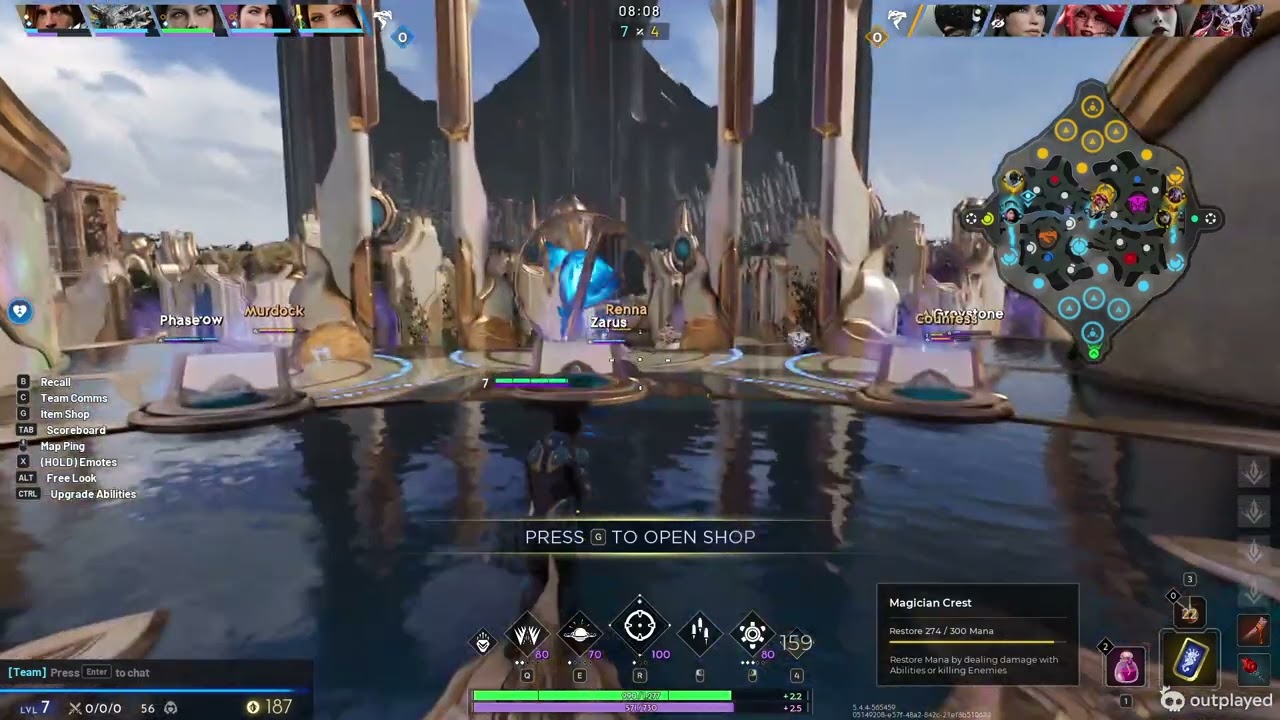 Lt. Belica mid.. slow start but we got online