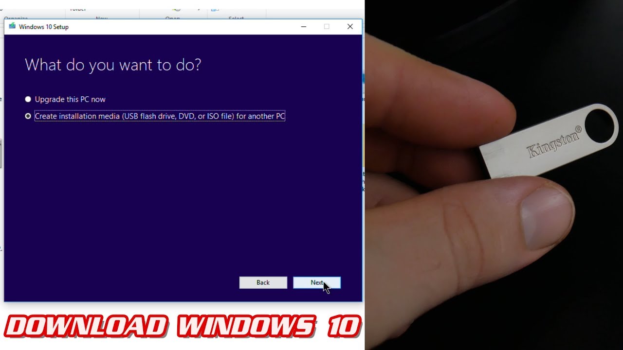 CREATE WINDOWS 10 INSTALLATION MEDIA ON USB FLASH DRIVE | WINDOWS 10 MEDIA CREATION TOOL