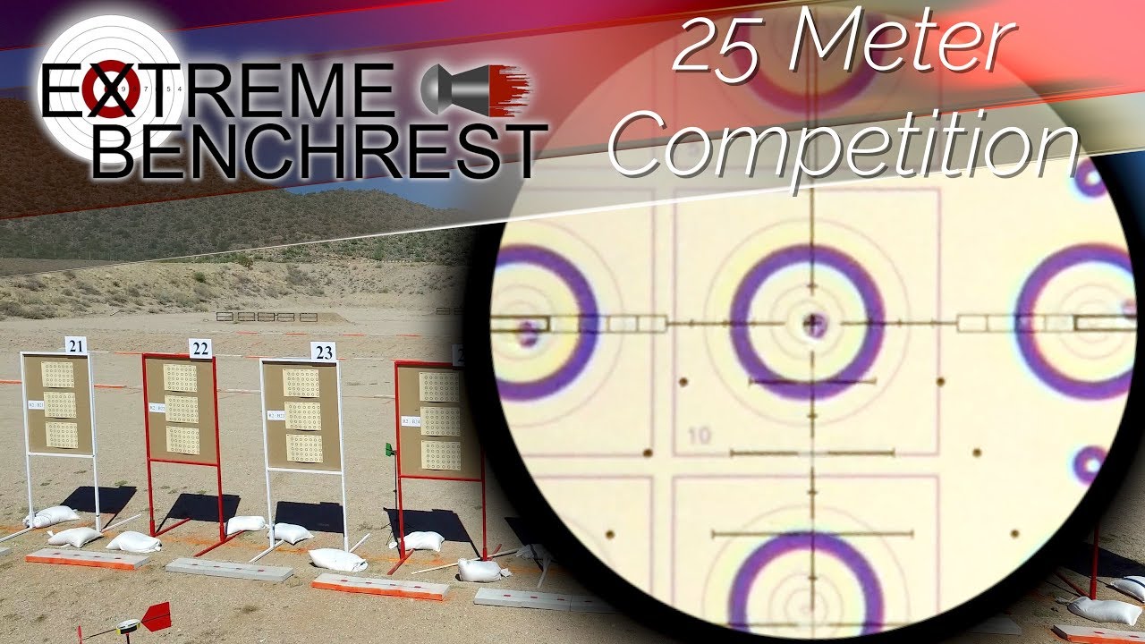 25-метровый бенчрест для пневматической винтовки в Extreme Benchrest