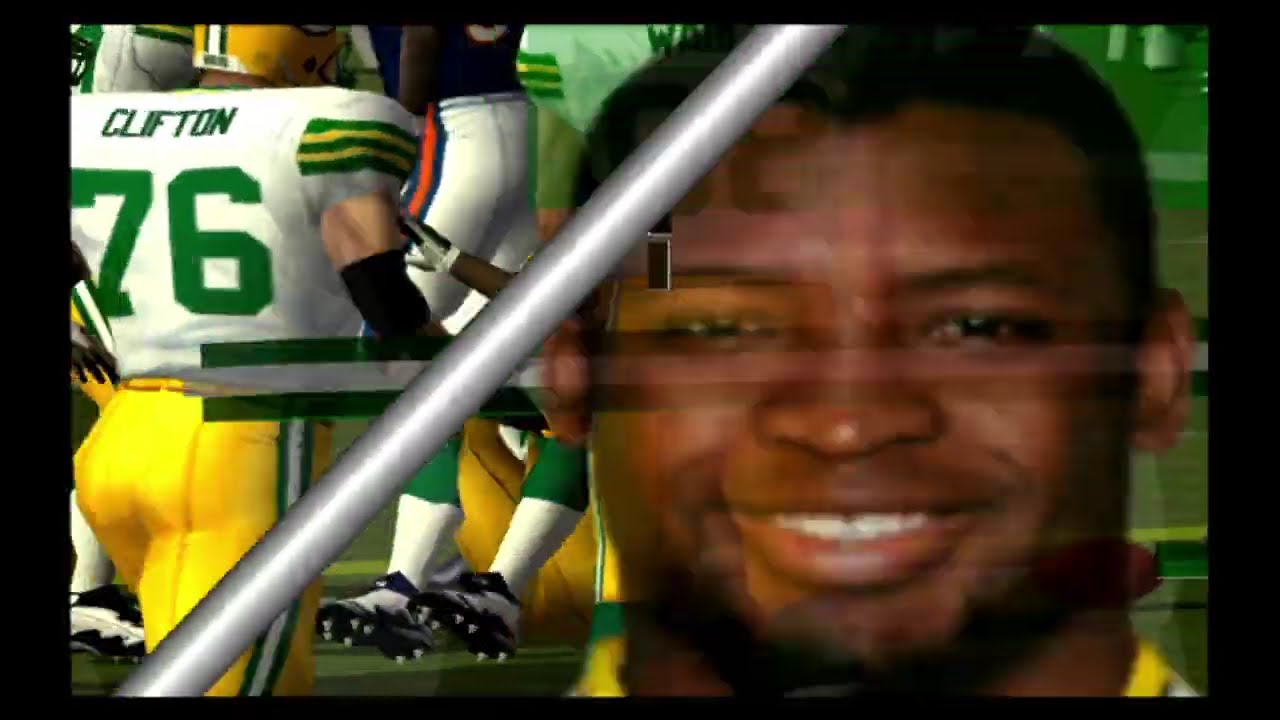 ESPN NFL 2K4 GAMEPLAY (PAL) RGH XBOX360 (480P) BEARS VS PACKERS THIS GAME IS BETTER THAN 2K5 HATERS!