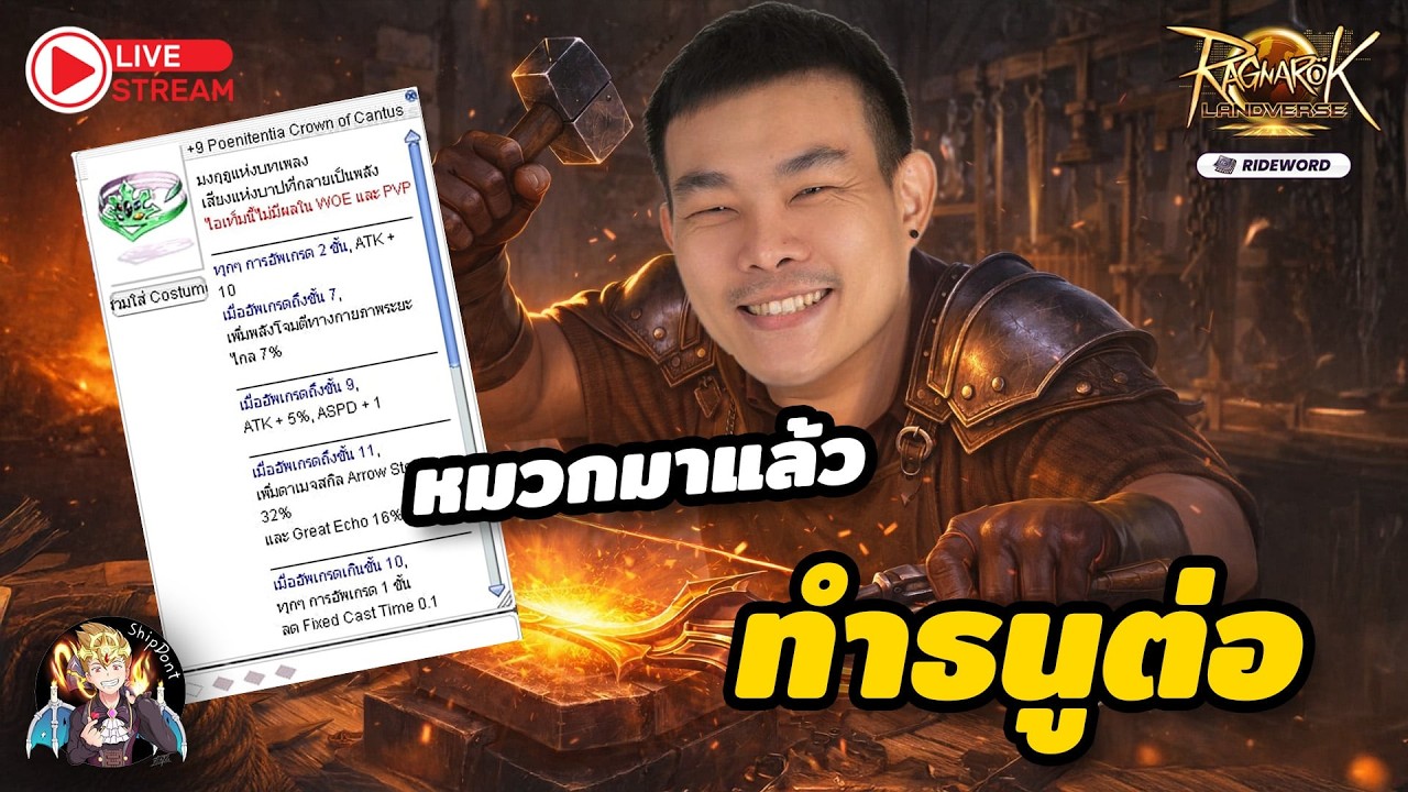 ROL Rideword | Ep.3 หมวกมาแล้วทำธนูกันต่อ